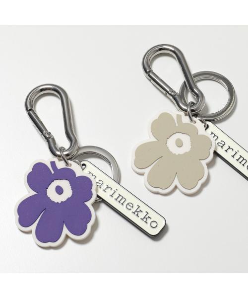 マリメッコ marimekko marimekko キーリング Aallokas Unikko ウニッコ 094596 （810/グレージュ） 810/グレージュ