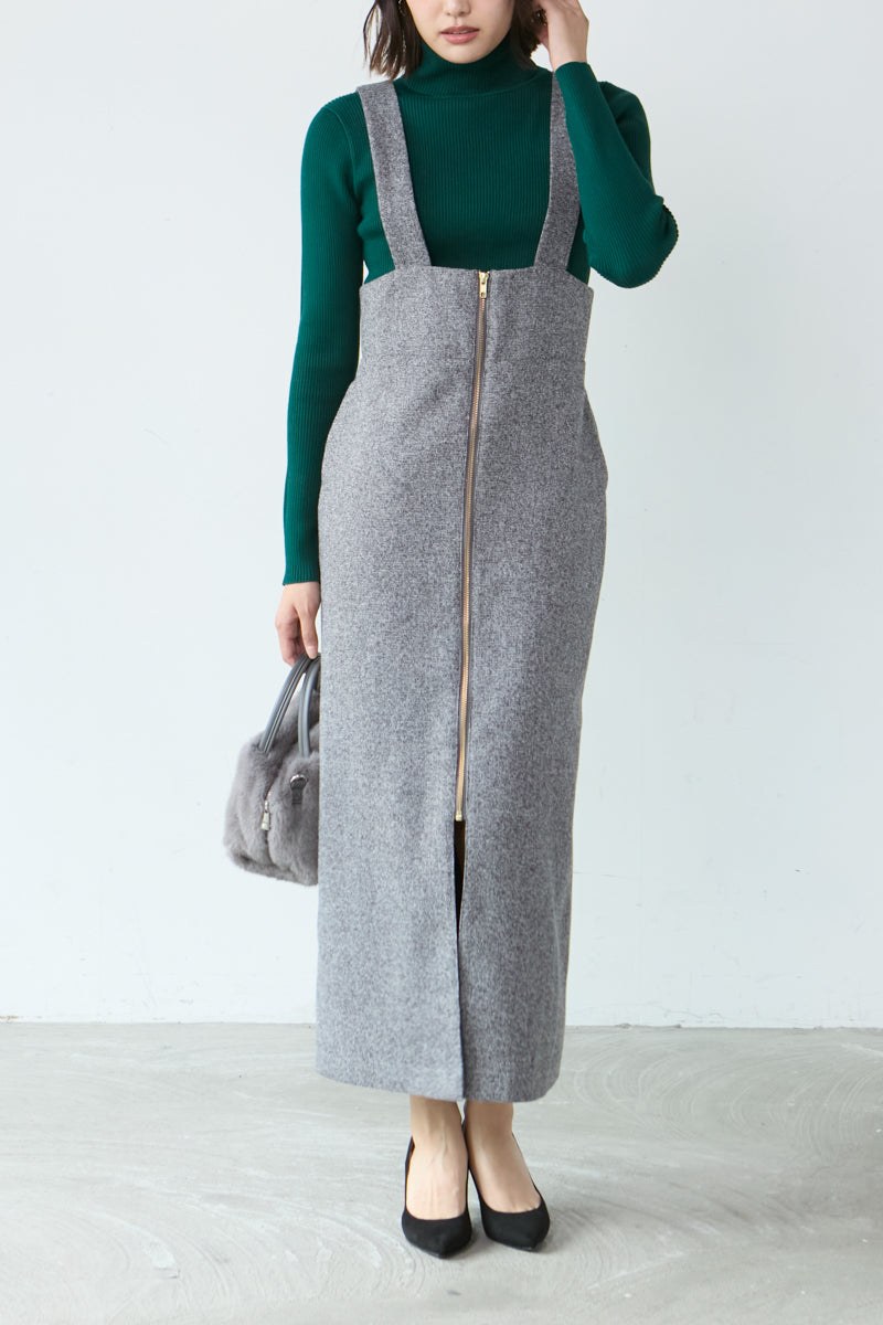 エムドゥ M.deux ベーシックタートルネックニット （グリーン） グリーン