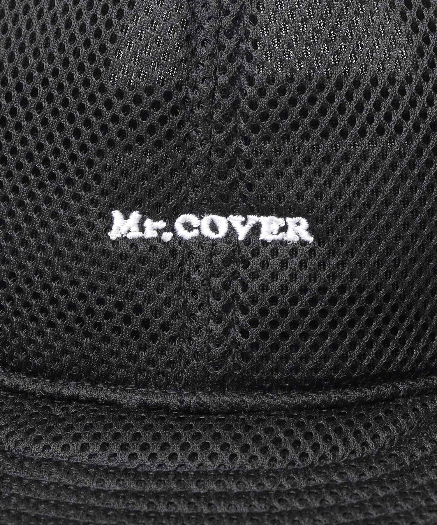 ミスターカバー Mr.COVER オールパフメッシュ アンパイアキャップ 接触冷感スベリ使用 （ブラック） ブラック
