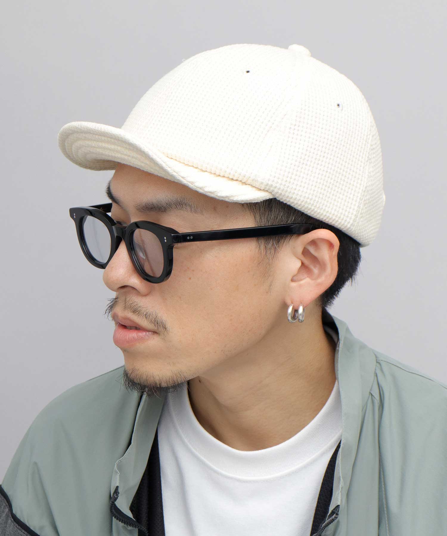 Mr.COVER 裁判帽 日本製造 華夫格保暖男士帽子 短帽