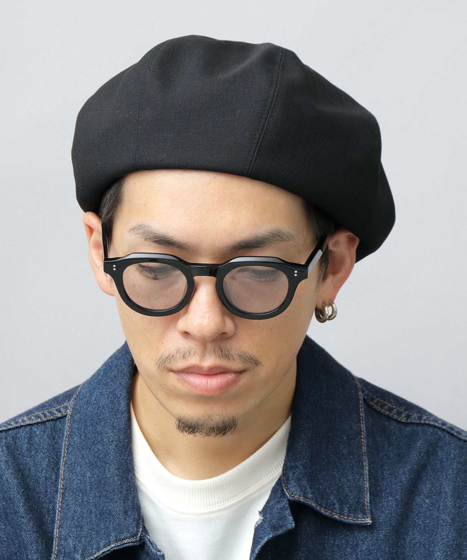 Mr.COVER Beret Made in Japan 8-Panel Volume Panel Beret