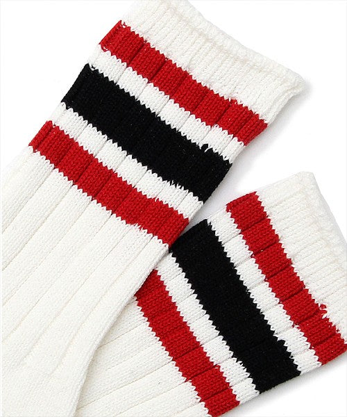 Mr.COVER Mr.COVER / Mr.COVER / Made in Japan Line Crew Socks / Skater Socks / Thick