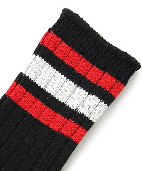 Mr.COVER Mr.COVER / Mr.COVER / Made in Japan Line Crew Socks / Skater Socks / Thick