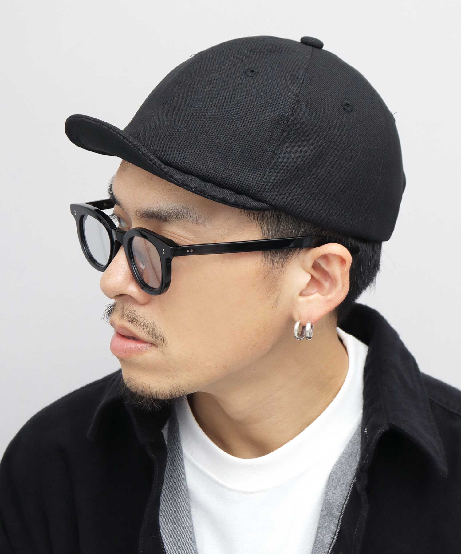 Mr.COVER Cap Hat for Men Made in Japan Short Brim Simple Plain