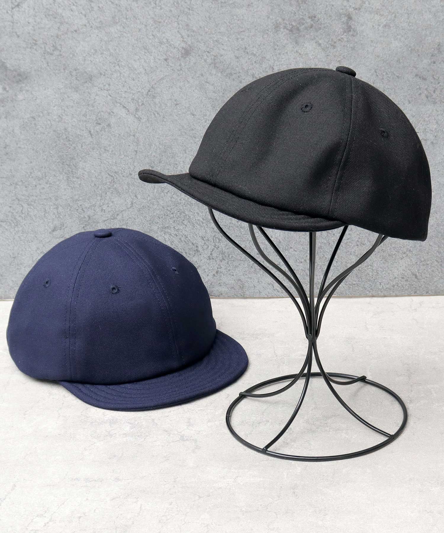 Mr.COVER Cap Hat for Men Made in Japan Short Brim Simple Plain