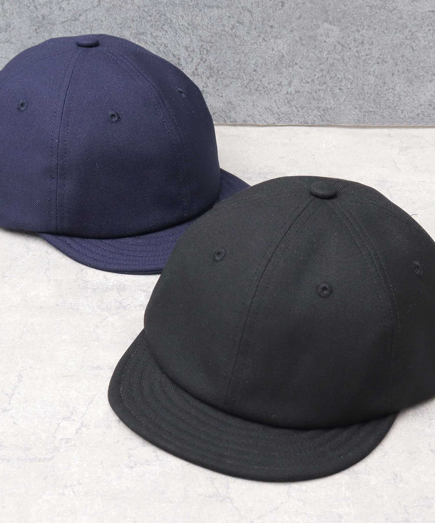 Mr.COVER Cap Hat for Men Made in Japan Short Brim Simple Plain
