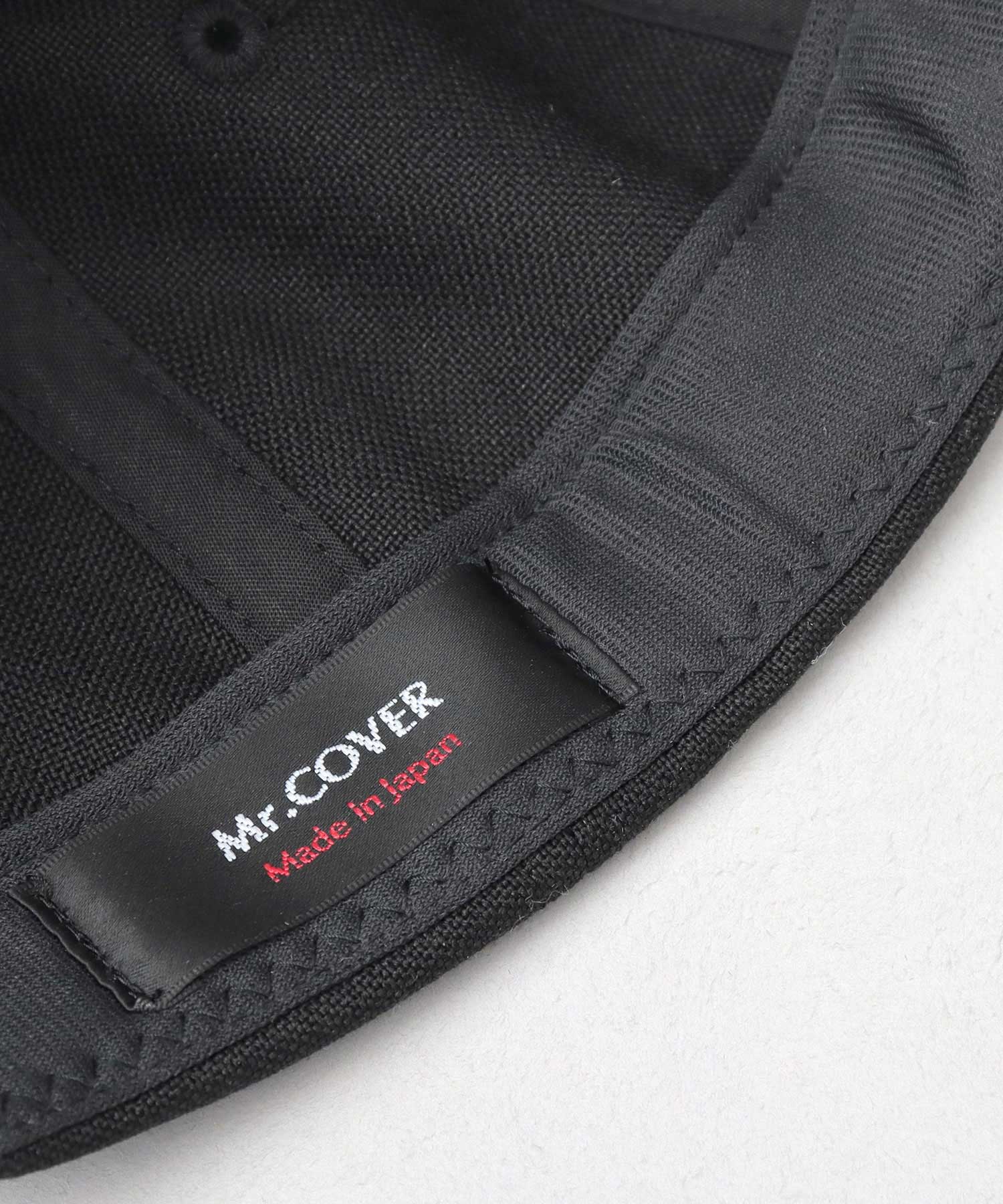 Mr.COVER Cap Hat for Men Made in Japan Short Brim Simple Plain