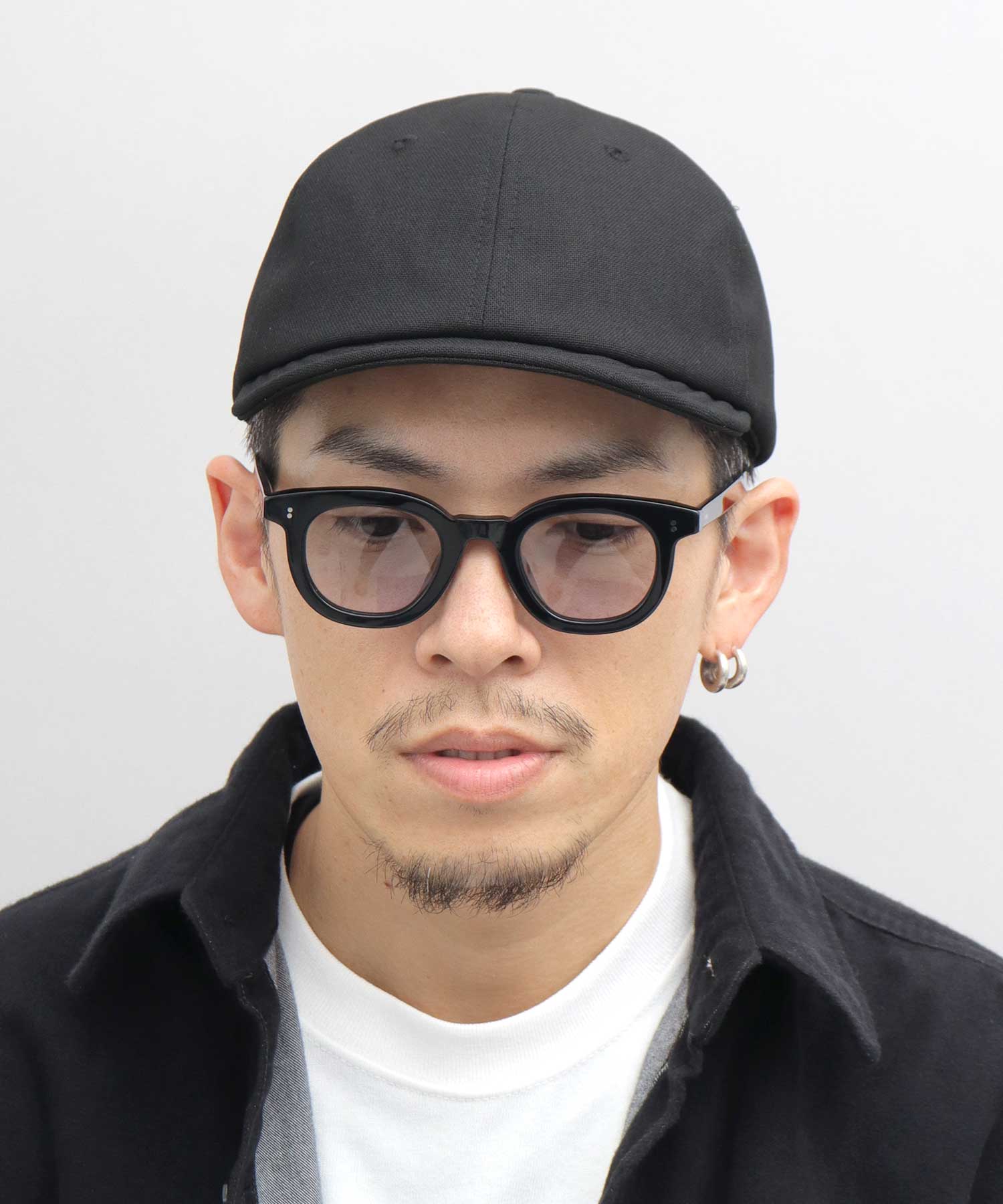 Mr.COVER Cap Hat for Men Made in Japan Short Brim Simple Plain