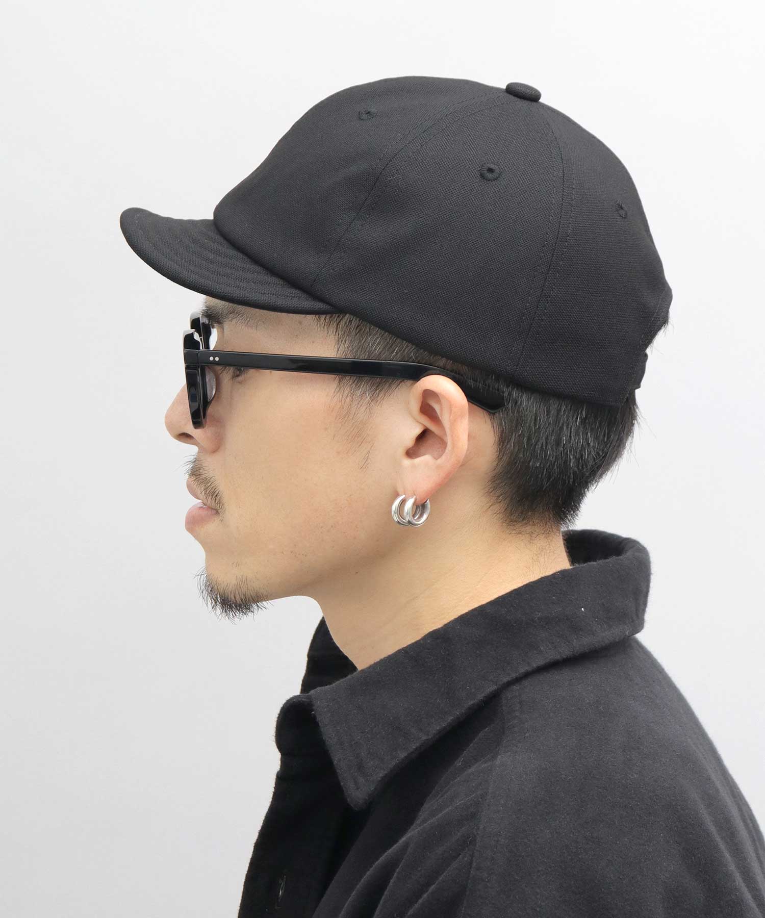 Mr.COVER Cap Hat for Men Made in Japan Short Brim Simple Plain