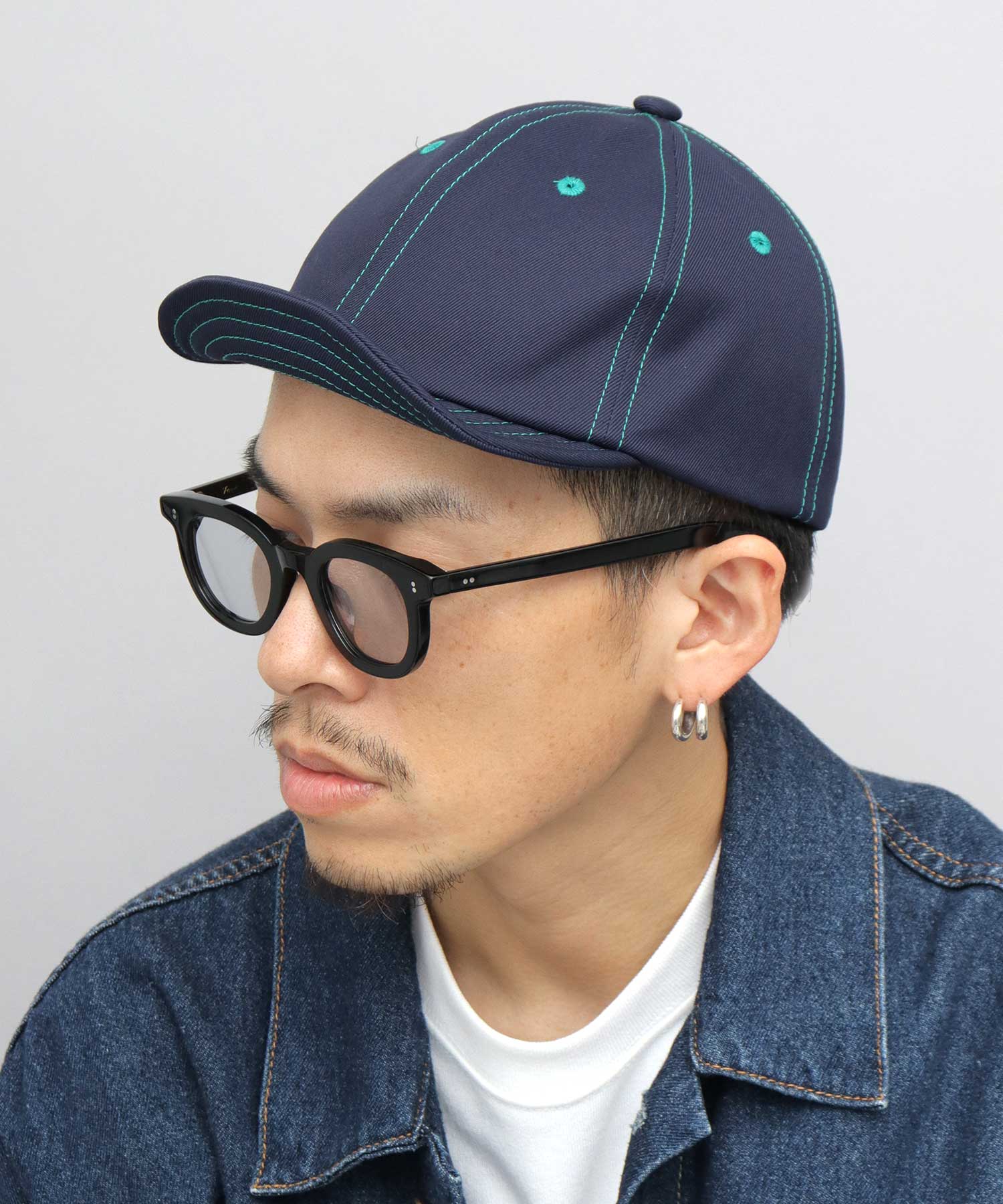 ミスターカバー Mr.COVER キャップ 帽子 メンズ つば短い アンパイアキャップ ツバ短い ショートバイザー