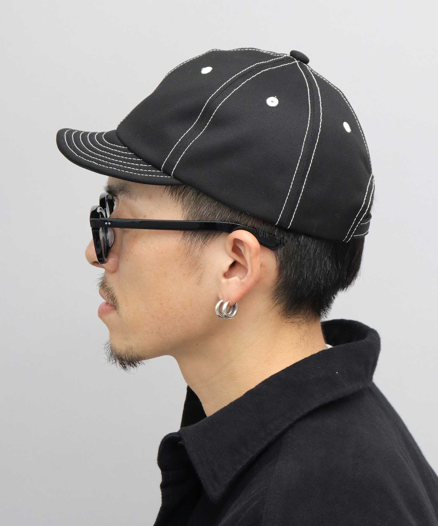 ミスターカバー Mr.COVER キャップ 帽子 メンズ つば短い アンパイアキャップ ツバ短い ショートバイザー