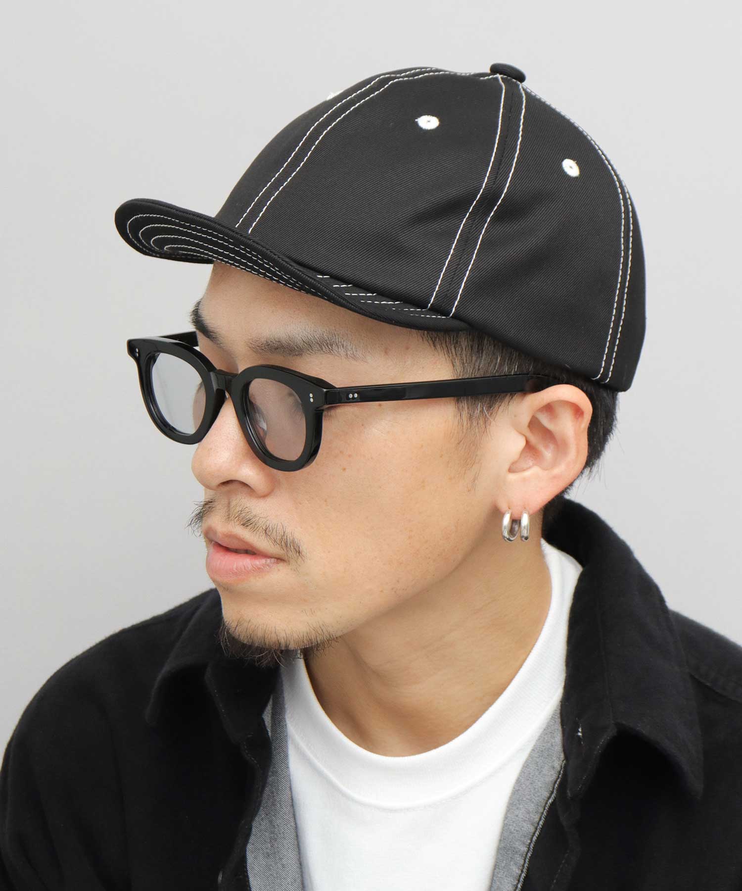 ミスターカバー Mr.COVER キャップ 帽子 メンズ つば短い アンパイアキャップ ツバ短い ショートバイザー