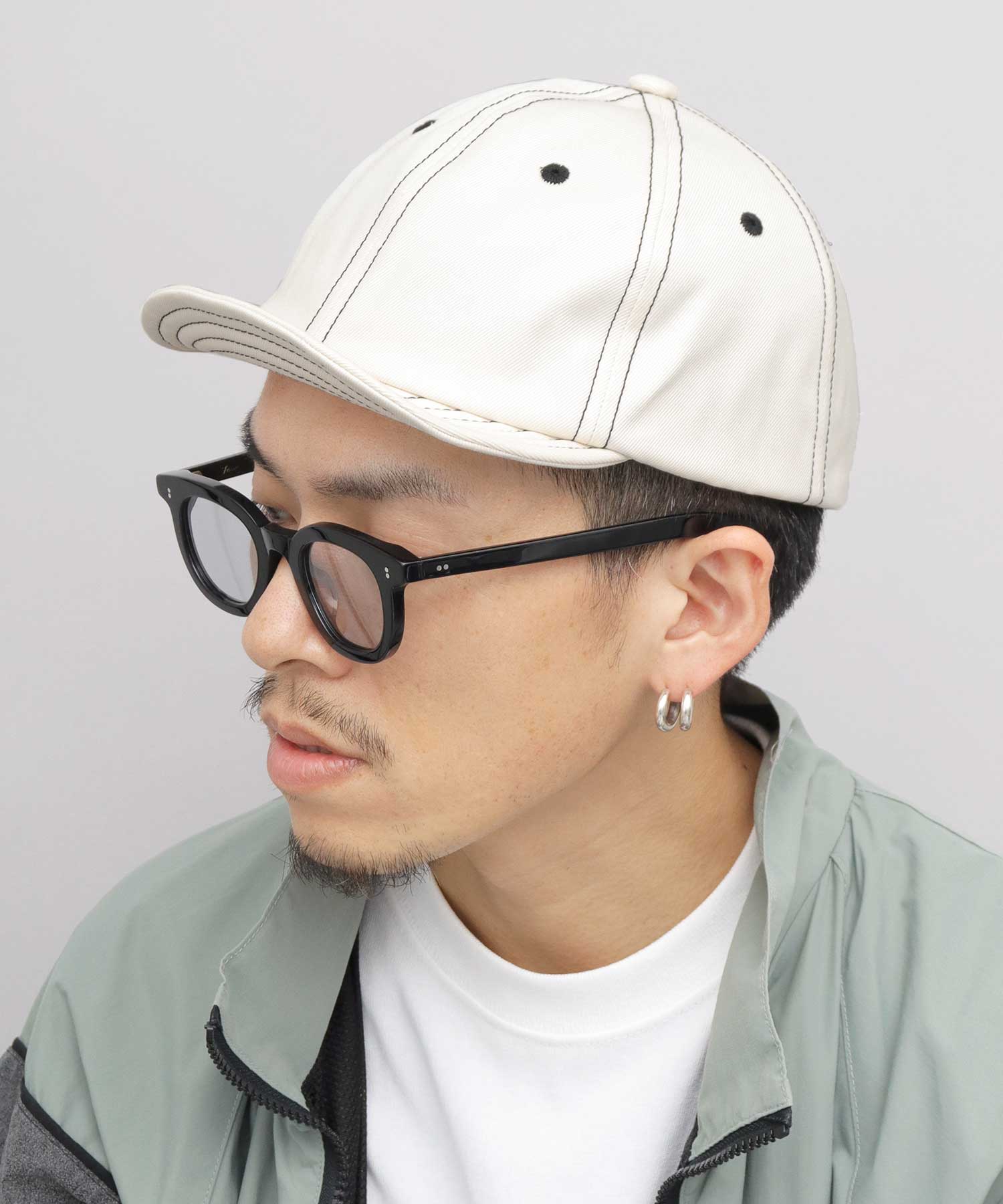 ミスターカバー Mr.COVER キャップ 帽子 メンズ つば短い アンパイアキャップ ツバ短い ショートバイザー