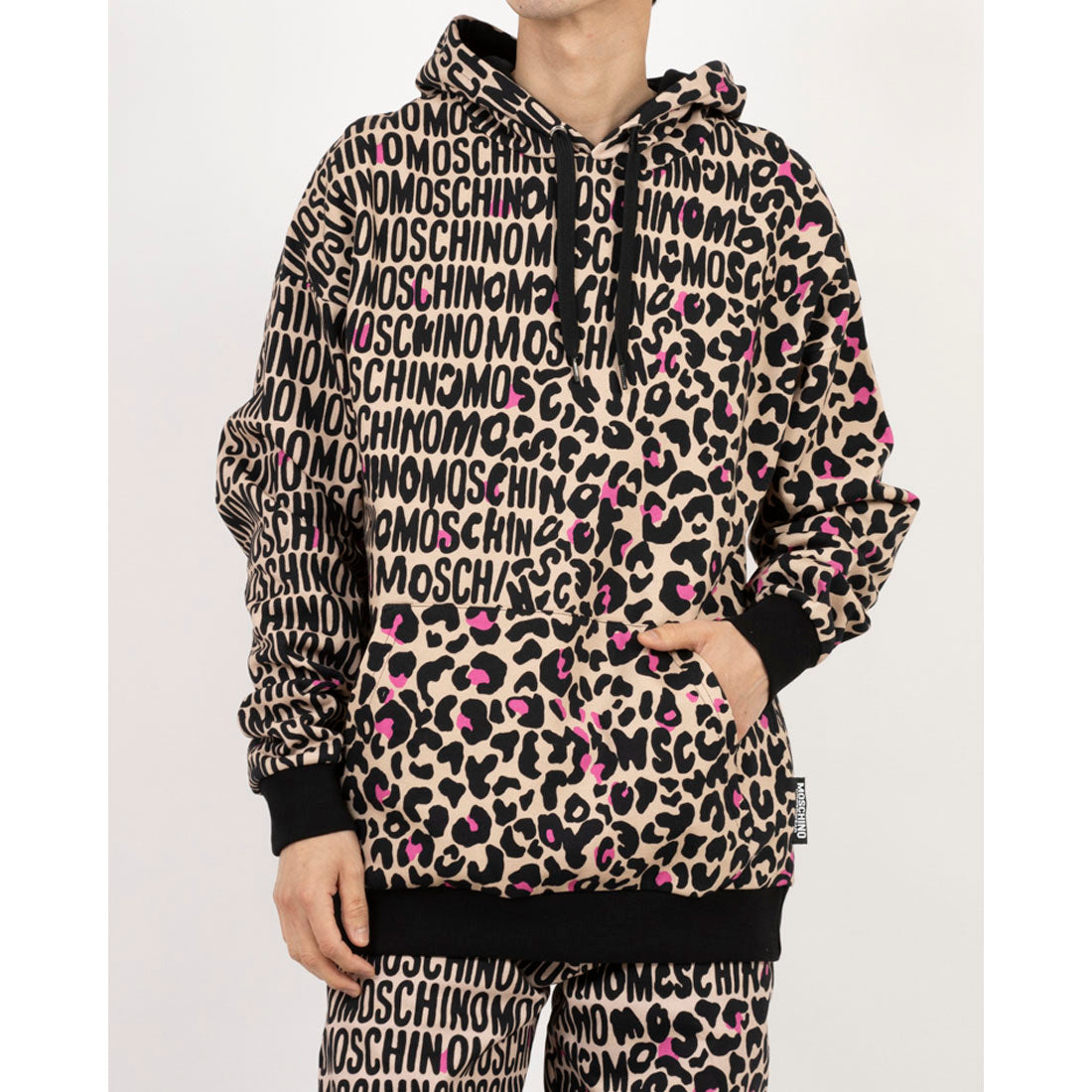 莫斯奇諾 內衣 Moschino Underwear LOGO CAMO TRACK HOODIE