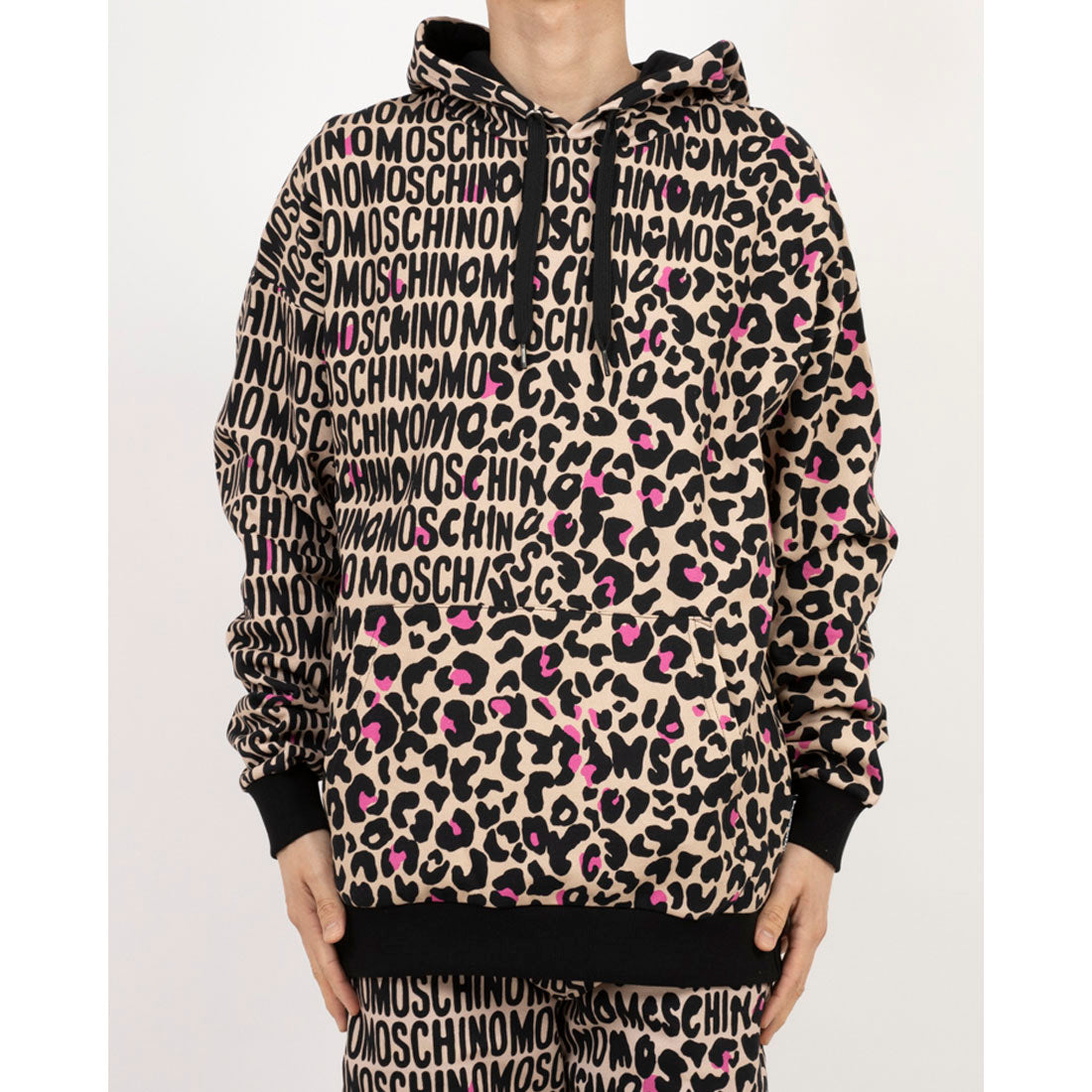 莫斯奇諾 內衣 Moschino Underwear LOGO CAMO TRACK HOODIE