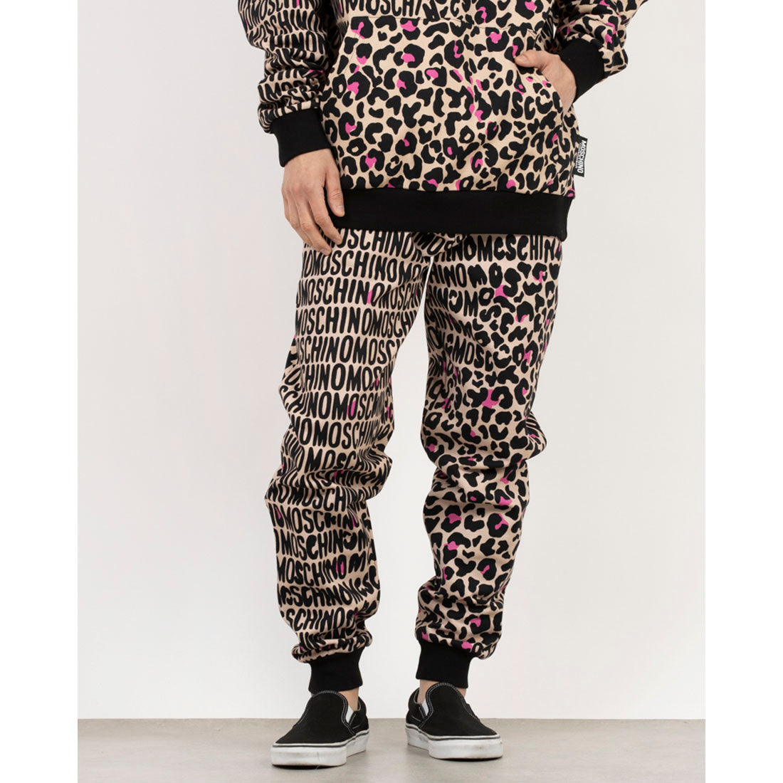 Moschino Underwear LOGO CAMO TRACK PANTS