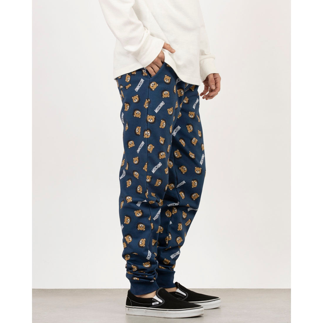 モスキーノ アンダーウェア Moschino Underwear BEAR LOGO TRACK PANTS