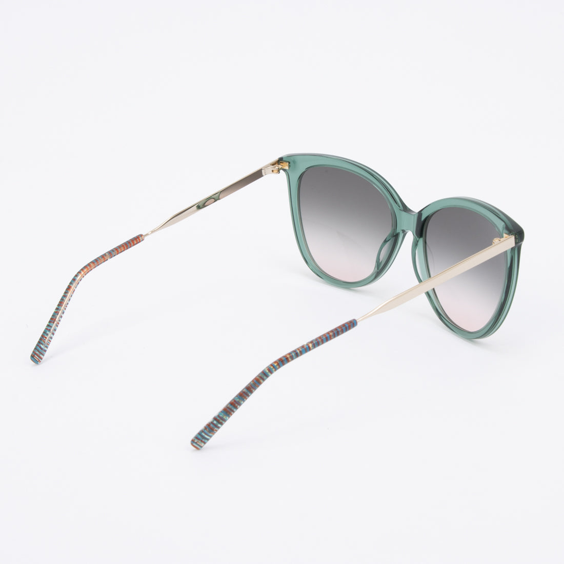 エム ミッソーニ M MISSONI サングラス レディース メンズ （グリーン） グリーン