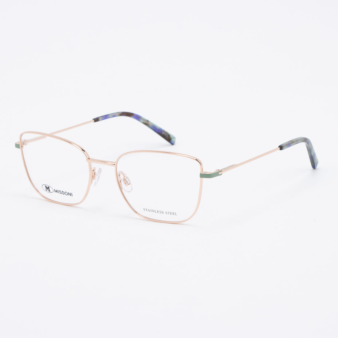 エム ミッソーニ M MISSONI メガネ 眼鏡 アイウェア レディース メンズ （ゴールドコッパー） ゴールドコッパー