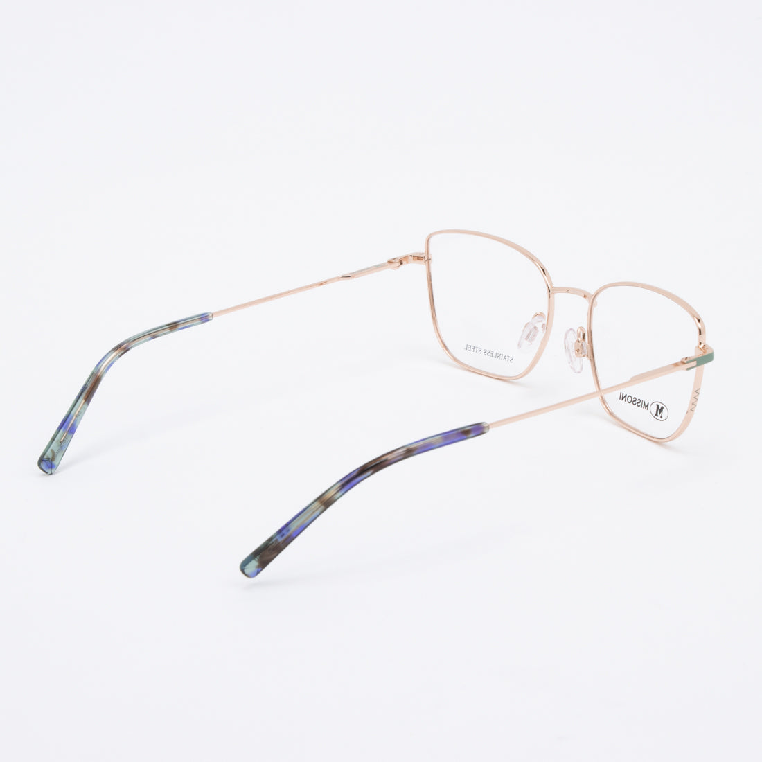 エム ミッソーニ M MISSONI メガネ 眼鏡 アイウェア レディース メンズ （ゴールドコッパー） ゴールドコッパー