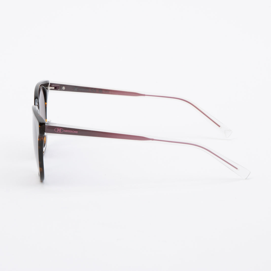 エム ミッソーニ M MISSONI サングラス レディース メンズ （ハバナ/レッド） ハバナ/レッド