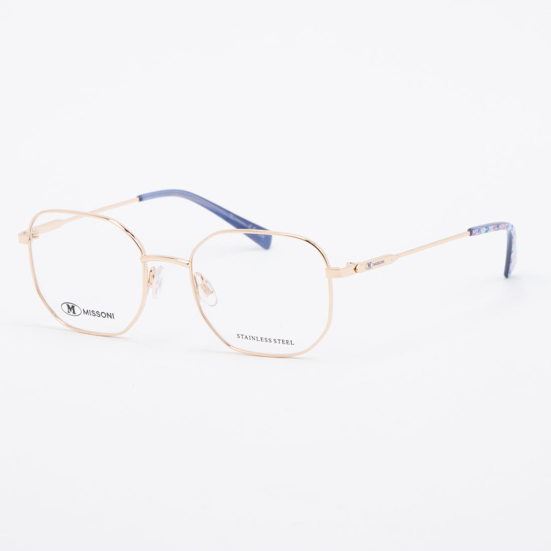 エム ミッソーニ M MISSONI メガネ 眼鏡 アイウェア レディース メンズ （ゴールドコッパー） ゴールドコッパー