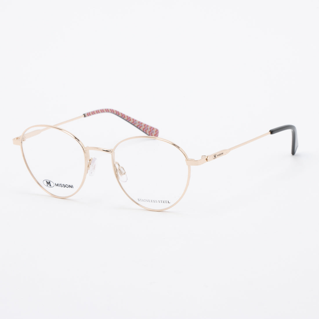 エム ミッソーニ M MISSONI メガネ 眼鏡 アイウェア レディース メンズ （ゴールドコッパー） ゴールドコッパー