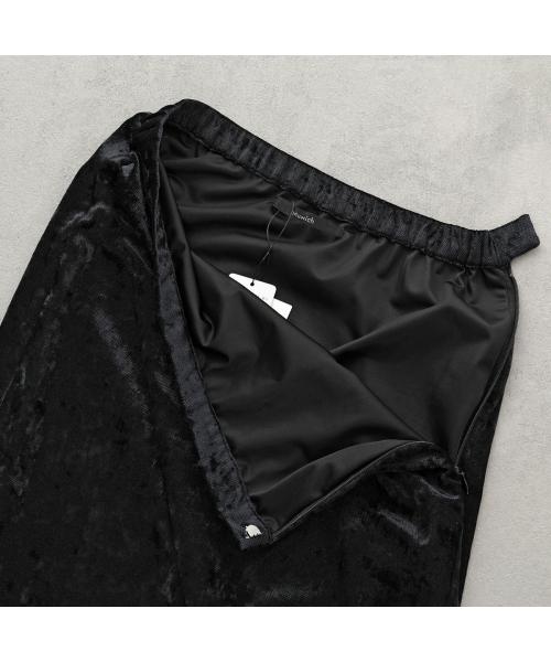 ミューニック Munich Munich スカート MN252S48 ベロア メッシュ シアー （blk/ブラック） blk/ブラック