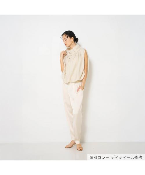 ミュール Mewl Mewl ブラウス M251-25118 リネン混 マルチWAY ビスチェ （ブラック） ブラック
