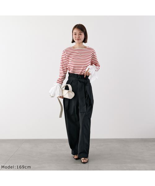 ミュール Mewl Mewl テーパードパンツ M251-33125 BIGリボンバレルパンツ （ブラック） ブラック