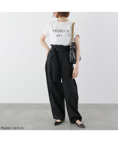 ミュール Mewl Mewl テーパードパンツ M251-33125 BIGリボンバレルパンツ （ブラック） ブラック