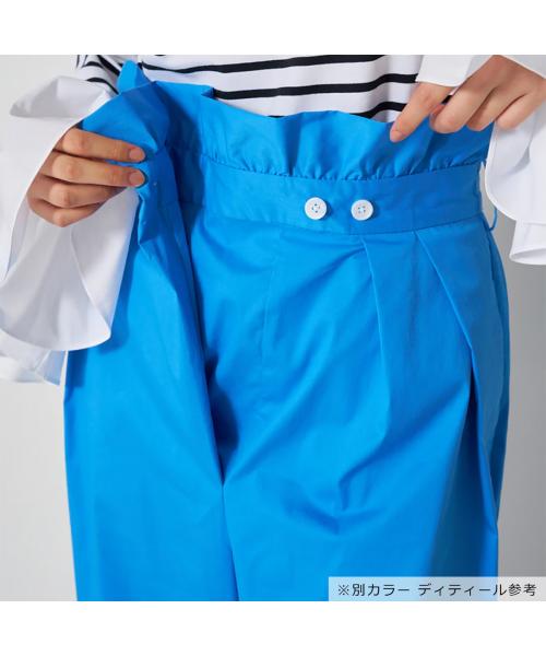 ミュール Mewl Mewl テーパードパンツ M251-33125 BIGリボンバレルパンツ （ブラック） ブラック