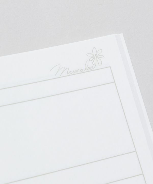 Maunaloa Banana Leaf Aloha Note