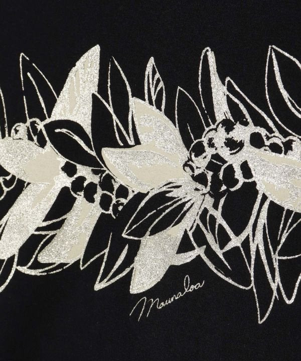 マウナロア Maunaloa リノティリーフTシャツ （ホワイト） ホワイト
