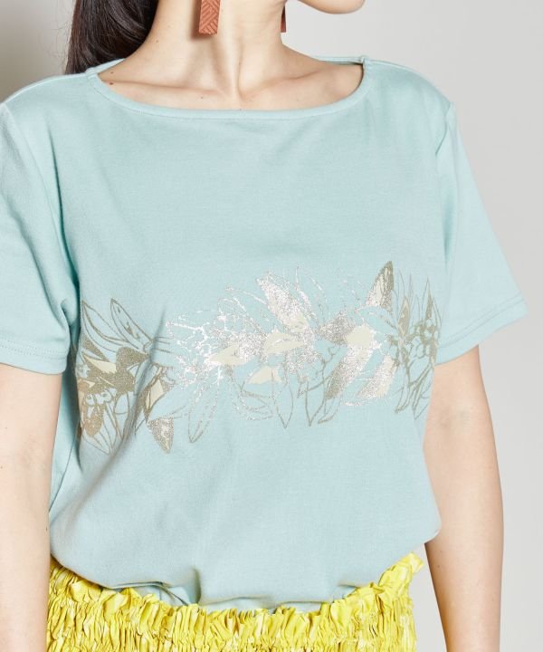 マウナロア Maunaloa リノティリーフTシャツ （ホワイト） ホワイト