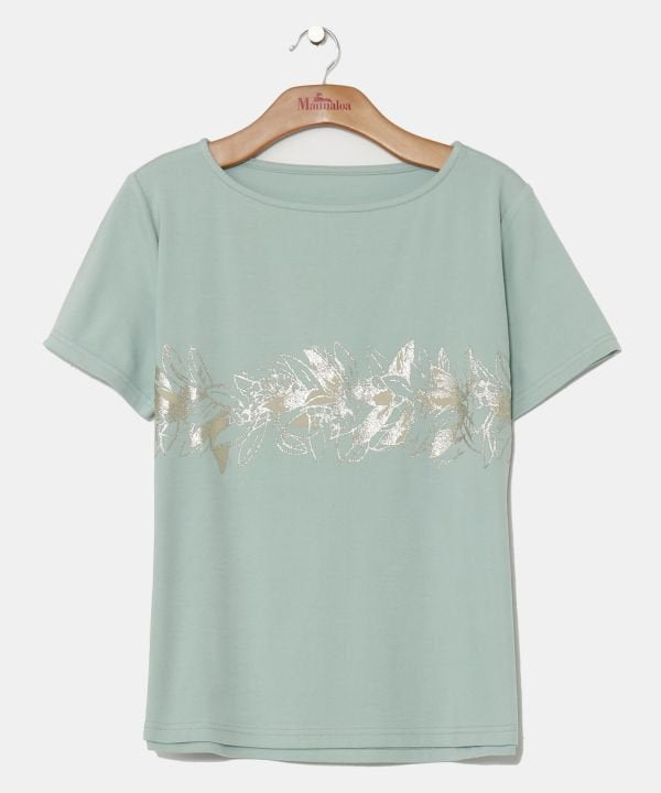 マウナロア Maunaloa リノティリーフTシャツ （ホワイト） ホワイト