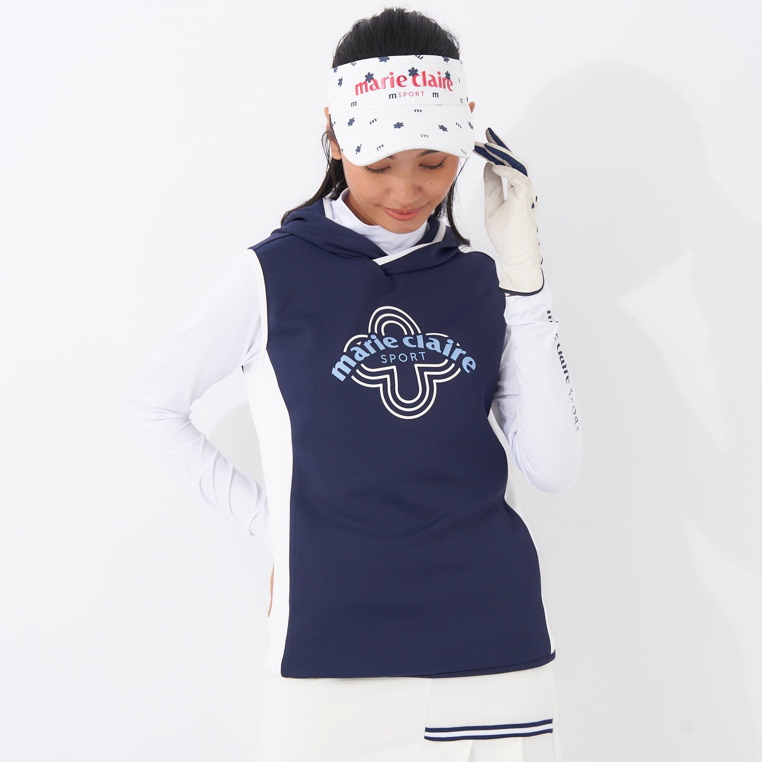 マリ クレール marie claire ニットベスト （NV） NV