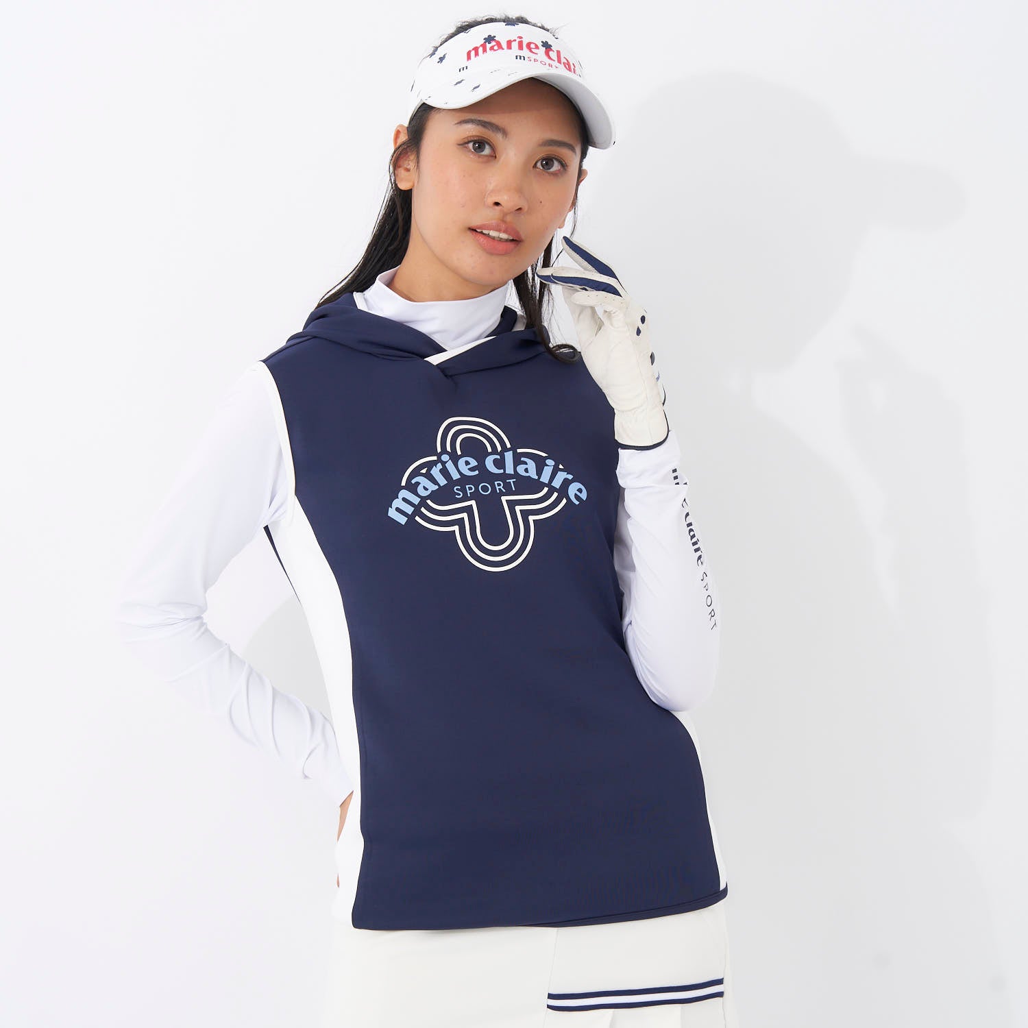 マリ クレール marie claire ニットベスト （NV） NV