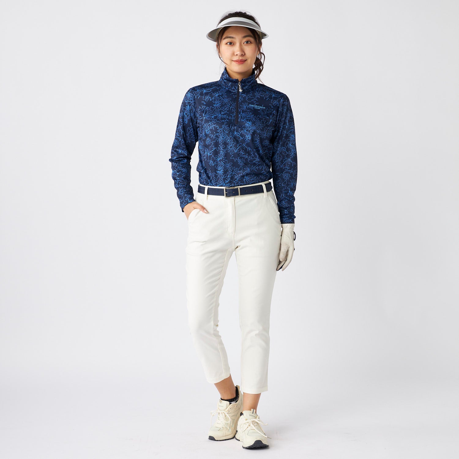 マリ クレール marie claire 定番9分丈パンツ （WT） WT