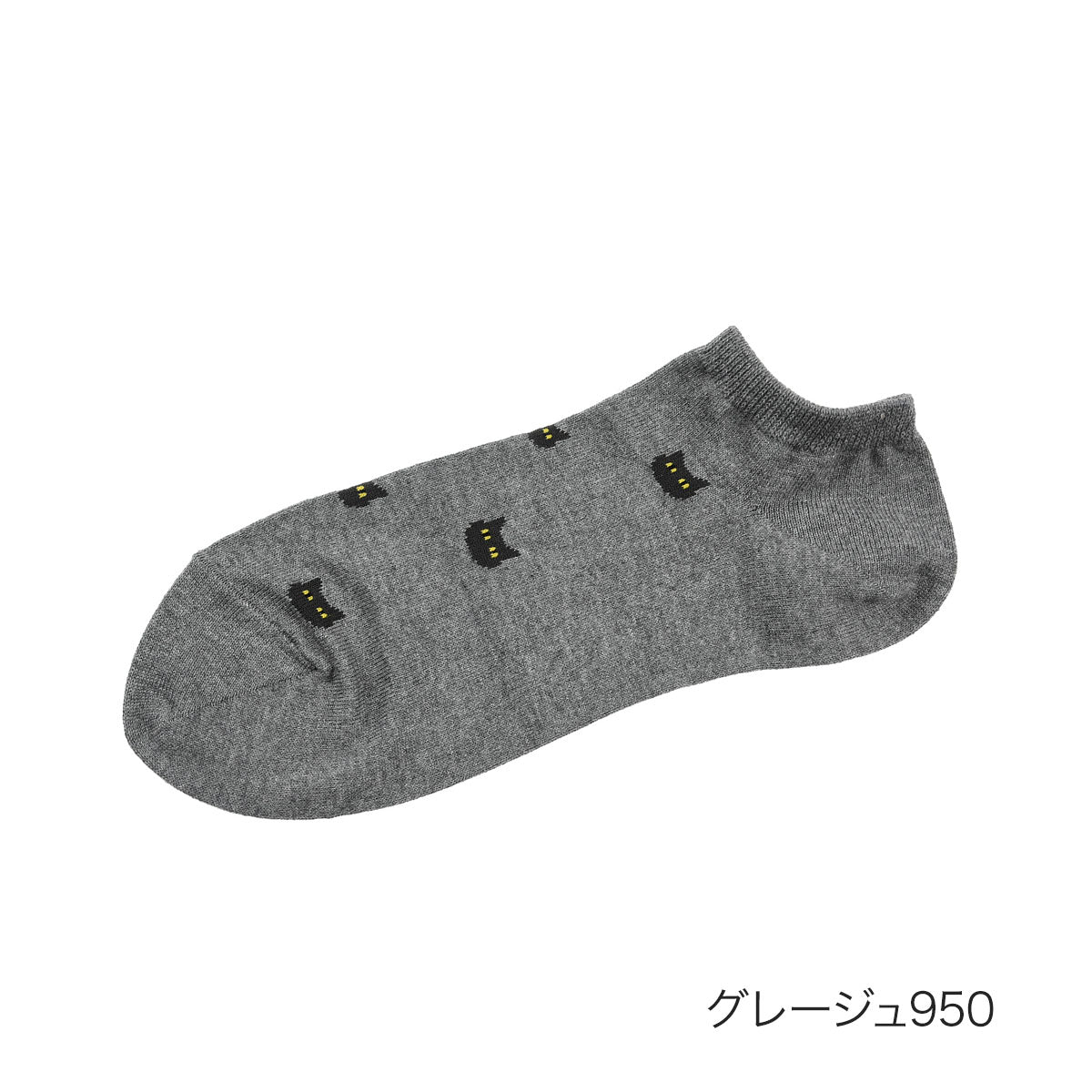 MACKINTOSH PHILOSOPHY FUKUSUKE Official Socks Sneaker Length Men's MACKINTOSH PHILOSOPHY Cat Pattern Men's Gentlemen Male fuku