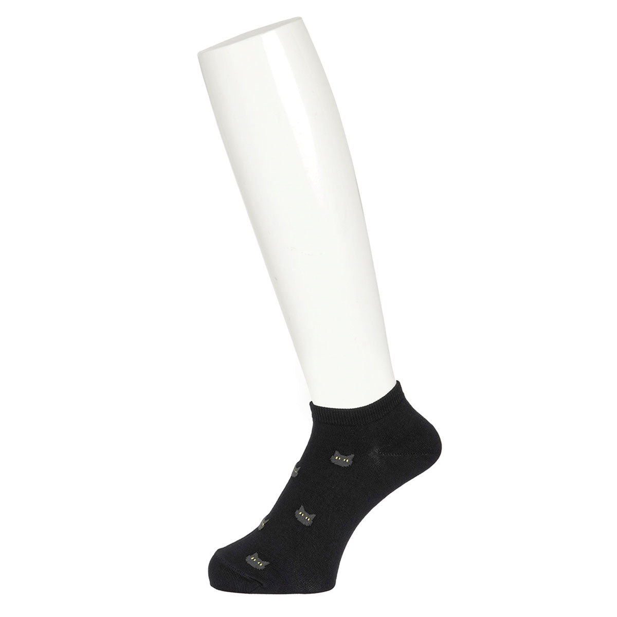 MACKINTOSH PHILOSOPHY FUKUSUKE Official Socks Sneaker Length Men's MACKINTOSH PHILOSOPHY Cat Pattern Men's Gentlemen Male fuku