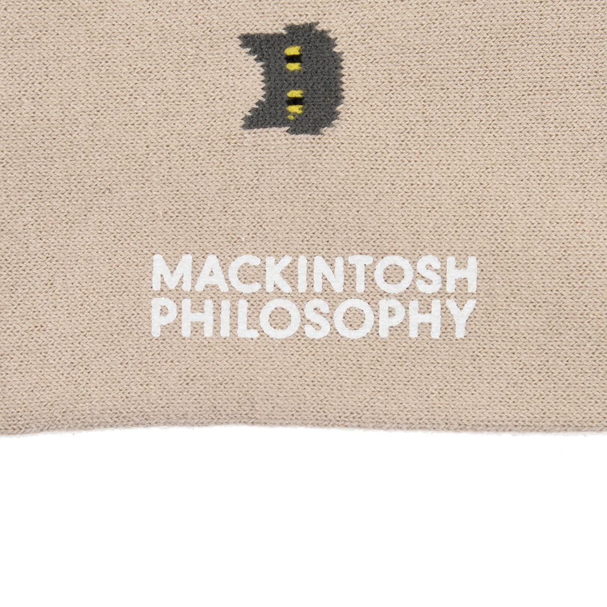 マッキントッシュ フィロソフィー MACKINTOSH PHILOSOPHY MACKINTOSH PHILOSOPHY ネコ柄 クルー丈 ソックス