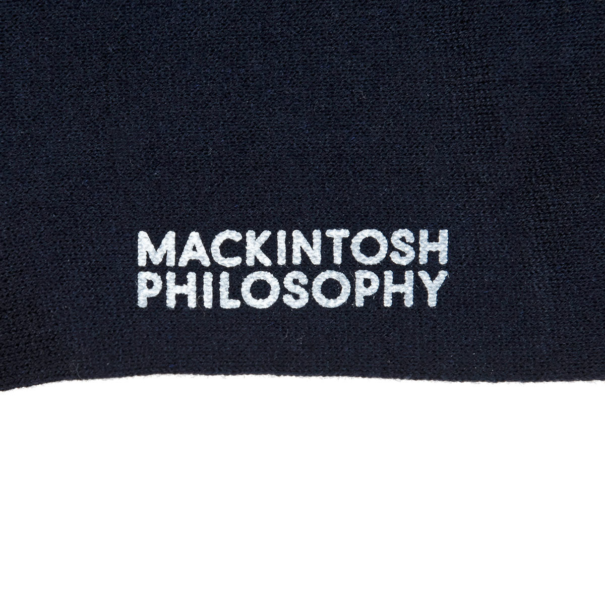 マッキントッシュ フィロソフィー MACKINTOSH PHILOSOPHY 福助 【マッキントッシュフィロソフィー】  ドット柄 靴下 クルー丈    紳士 男性 メンズ フクスケ fukuske ふくすけ