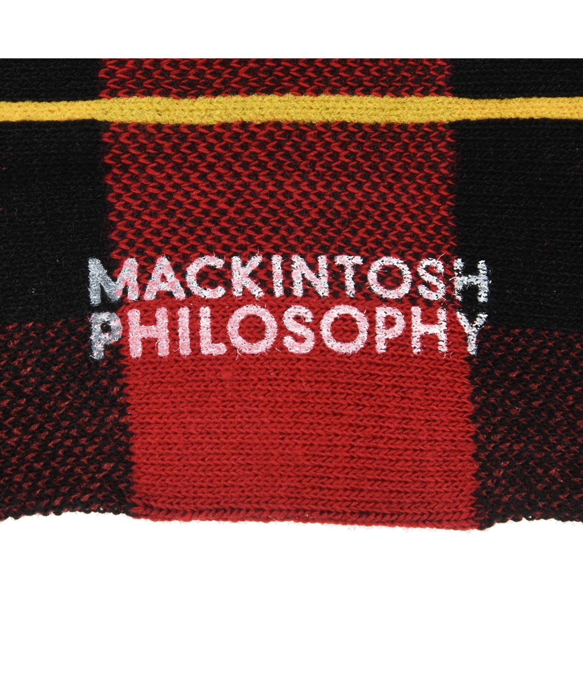 MACKINTOSH PHILOSOPHY Fukusuke Official Socks Crew Length Ladies MACKINTOSH PHILOSOPHY Tartan Check Pattern Casual 3307-80L Women's Fuku