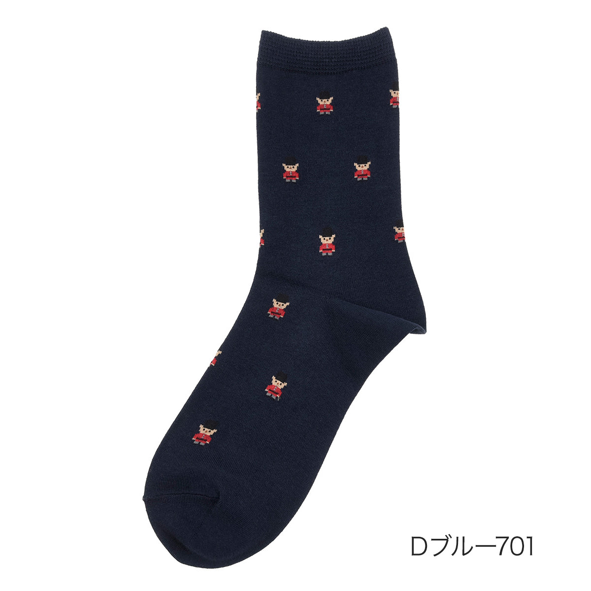 MACKINTOSH PHILOSOPHY FUKUSUKE Official Socks Crew Length Ladies MACKINTOSH PHILOSOPHY Buckingham Bear Pattern All-Over 3307V826 Women's FUKUSKE fu