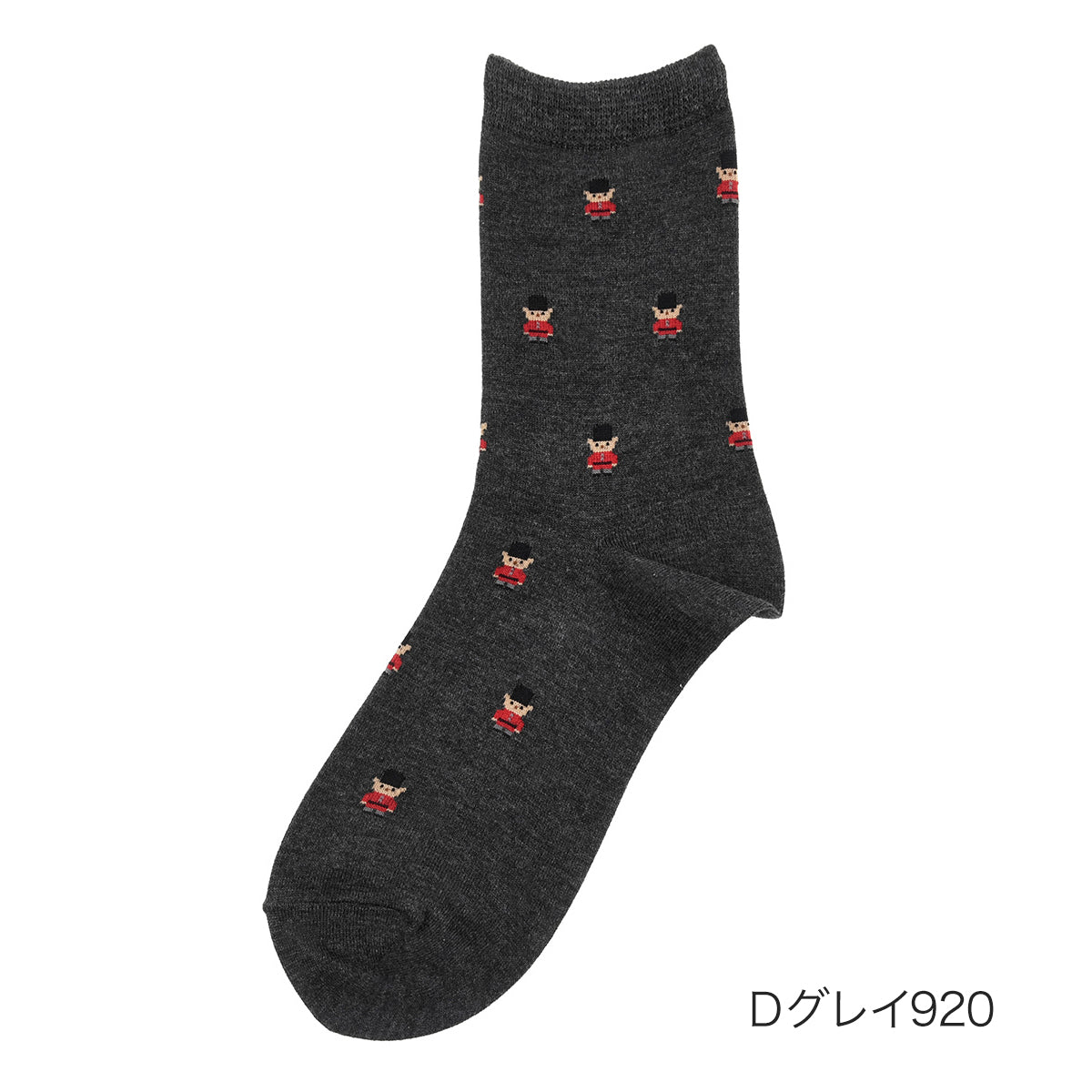 MACKINTOSH PHILOSOPHY FUKUSUKE Official Socks Crew Length Ladies MACKINTOSH PHILOSOPHY Buckingham Bear Pattern All-Over 3307V826 Women's FUKUSKE fu