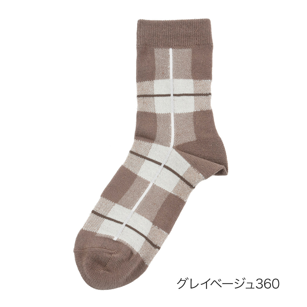 MACKINTOSH PHILOSOPHY Fukusuke Official Socks Crew Length Ladies MACKINTOSH PHILOSOPHY Tartan Check Pattern Casual 3307-80L Women's Fuku
