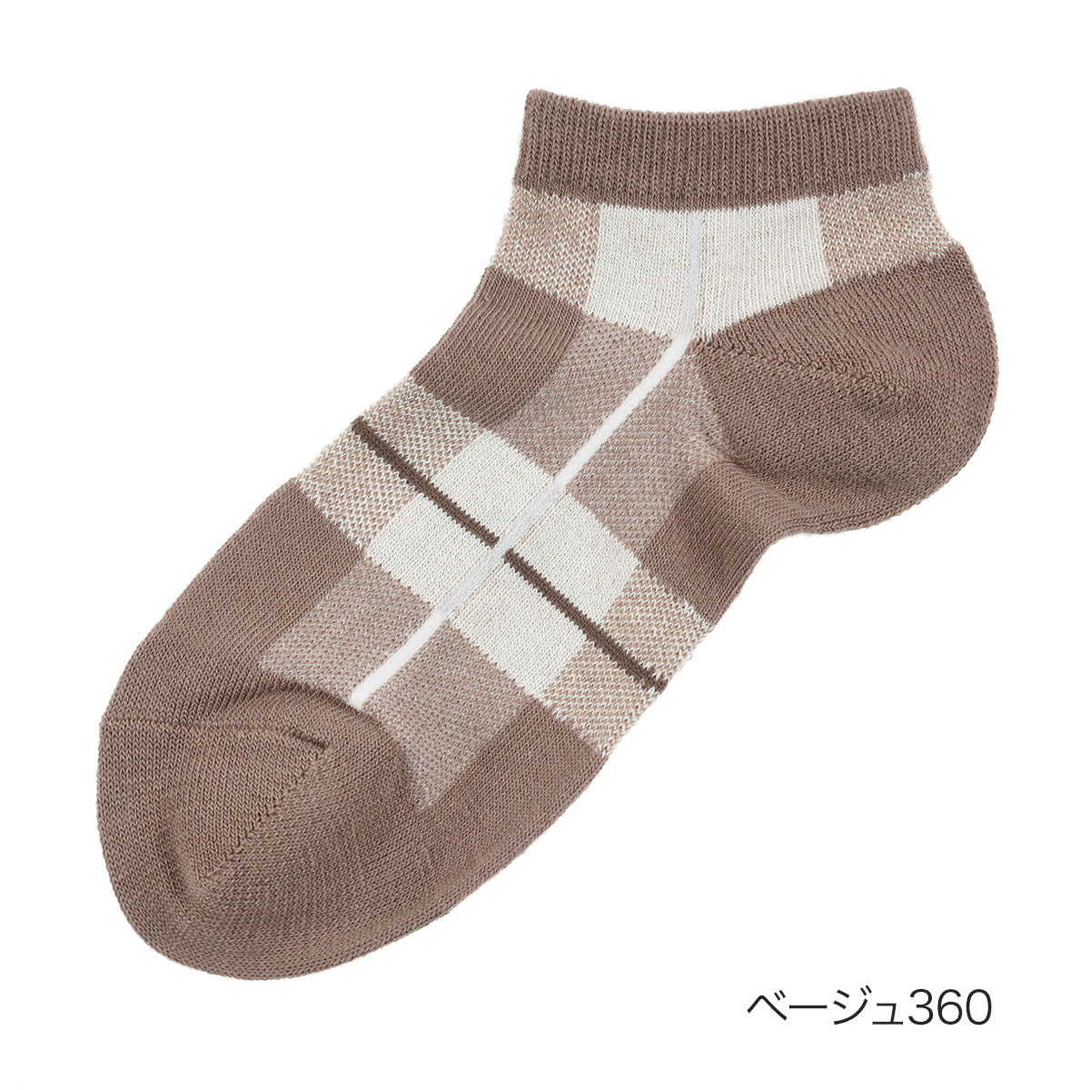 マッキントッシュ フィロソフィー MACKINTOSH PHILOSOPHY 福助 公式 靴下 スニーカー丈 レディース MACKINTOSH PHILOSOPHY タータンチェック柄 カジュアル  3307ー81L婦人 女性 フ