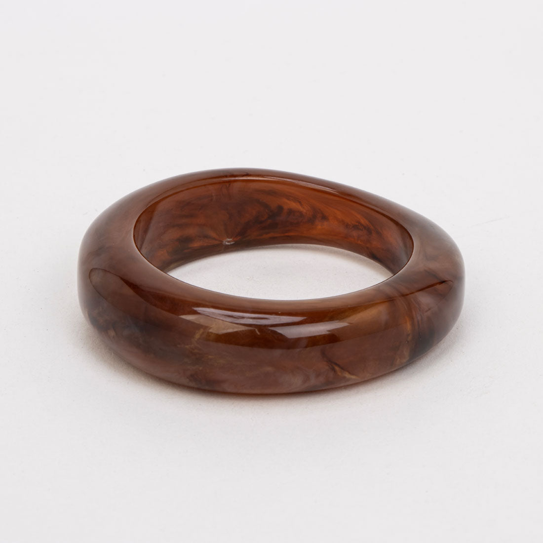 マベル mabel アクリルバングル （BROWN） BROWN