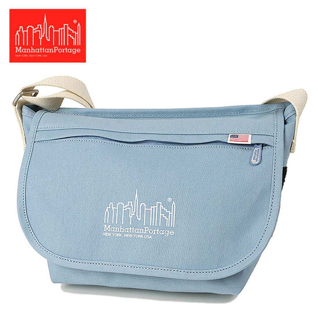 マンハッタンポーテージ Manhattan Portage Casual Messenger Bag JR CanvasLite24 Blue [MP1605JRFZPCVL24]